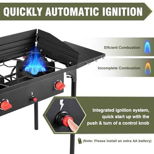 2 Burner Camping Stove