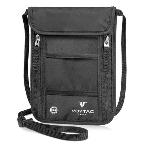 Ultra Slim Comfort Neck Wallet & Passport Holder