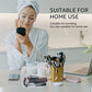 3Pcs Crystal Clear PVC Travel Toiletry Bag Kit for Women Men (3 Count)
