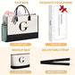 Personalized Initial Tote Bag