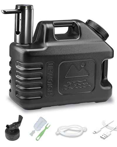 3.5 Gallon Water Jug with Rechargeable Touch Pump