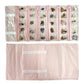 Travel Jewelry Roll Bag Portable Organizer Pouch With Grids&PVC Cover Storage Bags for Necklace