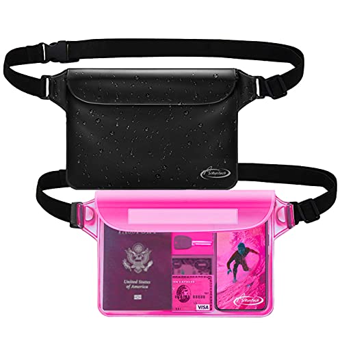Waterproof Sling Shoulder Bag for Women Men (2 Count)