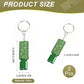 Three Tube Whistle Aluminum Alloy Survival Whistle for Outdoor Needs Sports Referee Emergency