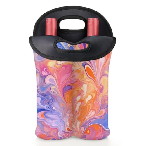 Wine Carrier Tote Personalized Bag for 2 Bottles
