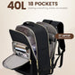 40L Travel Backpack Flight Approved Carry on Backpack