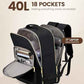 40L Travel Backpack Flight Approved Carry on Backpack