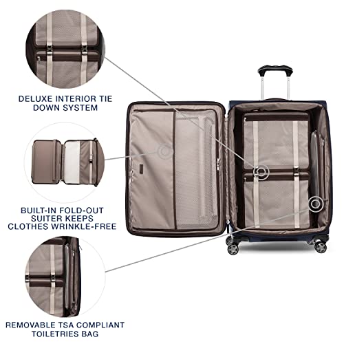 Platinum Elite Checked Luggage Spinner