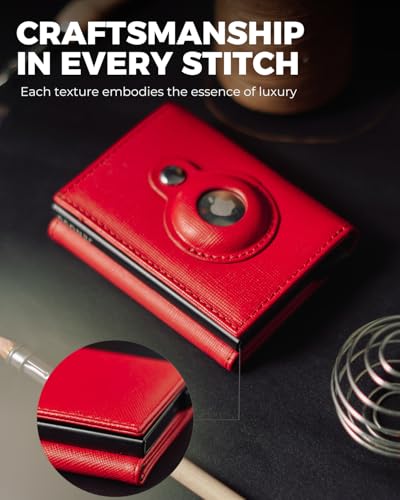 Jenoss Smart AirTag Wallet for Men & Women