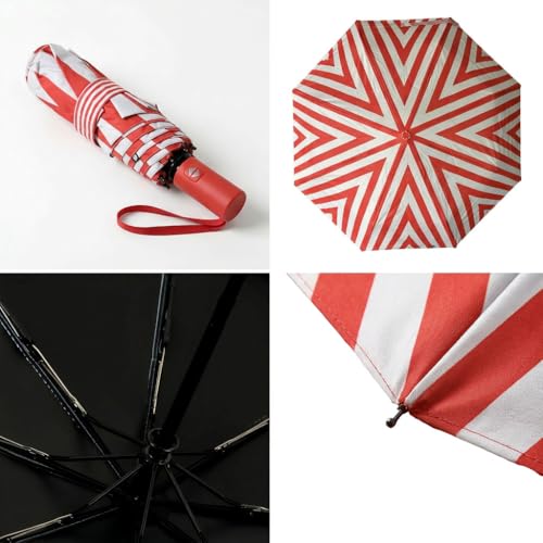 Small Compact Travel Umbrella with UV Protection for Sun & Rain