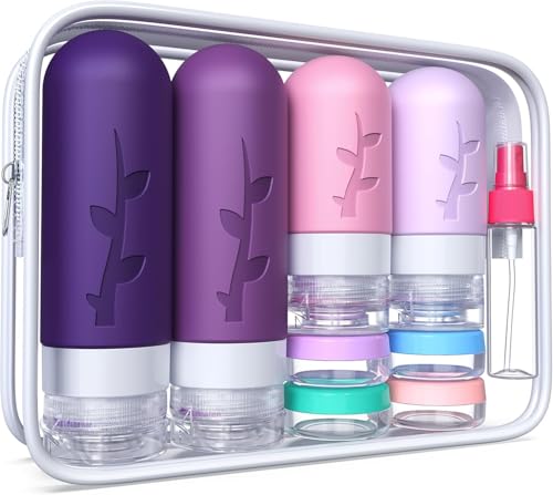 TSA Approved Travel Containers for Toiletries (18 Count)