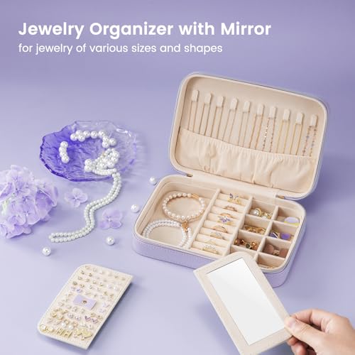Travel Jewelry Case for Women Girls