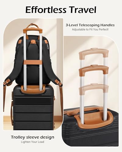 Luggage Sets with Spinner Wheels (3 Count)