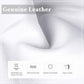 White Genuine Leather Small Crossbody Bags for Women Cell Phone Purse