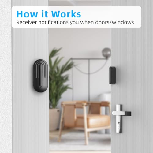 Door Chime Alarm When Open for Kids Safety