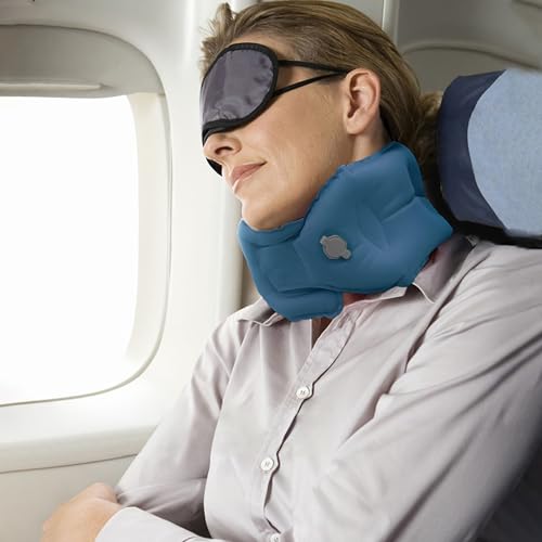 Inflatable Neck Pillow Airplane
