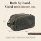 Leather Toiletry Bag for Men