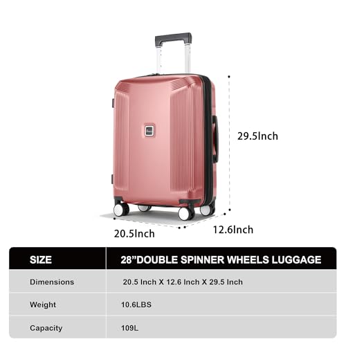 2 Piece Hardshell Suitcases Set 20 (2 Count)