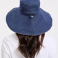 Women's Ultra Wide Cotton Linen Hat UPF 50+