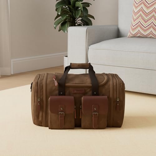 Waxed Canvas Duffle Bag
