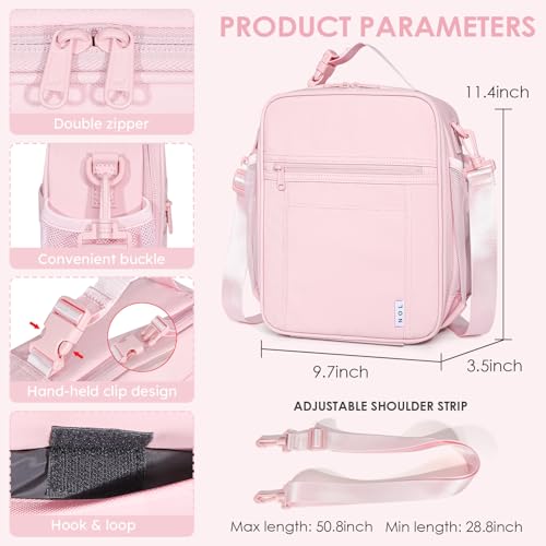 NOL Nylon Waterproof Kids Lunch Bag
