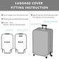 Travelkin Suitcase Covers For Luggage Tsa Approved Luggage Covers Protector