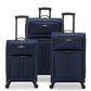 Anzio Softside Expandable Luggage with Spinner Wheels (3 Piece)