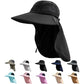 Sun Hat for Men Women with Neck Flap