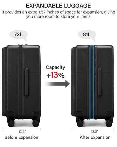 24 Inch Expandable Checked Luggage