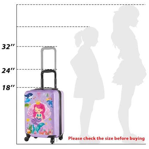 4 Pcs Kids Luggage Set (4 Count)