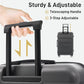 Luggage Set 6 Piece Carry on Hardcase Suitcase with Travel Bags (6 Count)