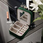 Travel Jewelry Organizer Boxes for Women Small Portable Necklace Earrings Bracelet Rings Travel Case Best Friend Birthday Gifts for Women Trendy