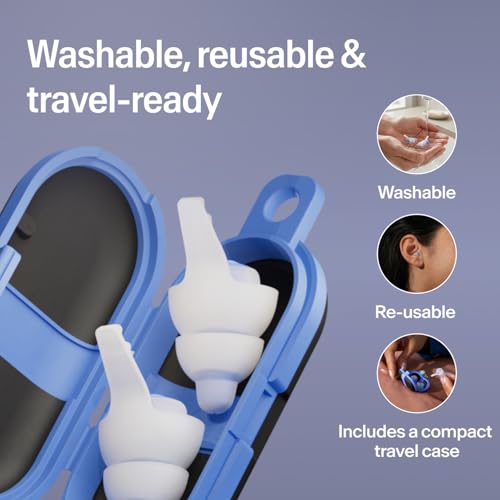 Alpine SleepDeep Reusable Earplugs for Sleeping