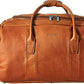 Duff Guy Colombian Leather 20" Single Compartment Top Load Travel Duffel Bag