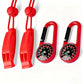 2 Pack Whistle Emergency Safety with Lanyards