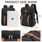 Vintage Backpack Travel Laptop Backpack with usb Charging Port for Women & Men College Backpack Fits 15.6 Inch Laptop Black Brown