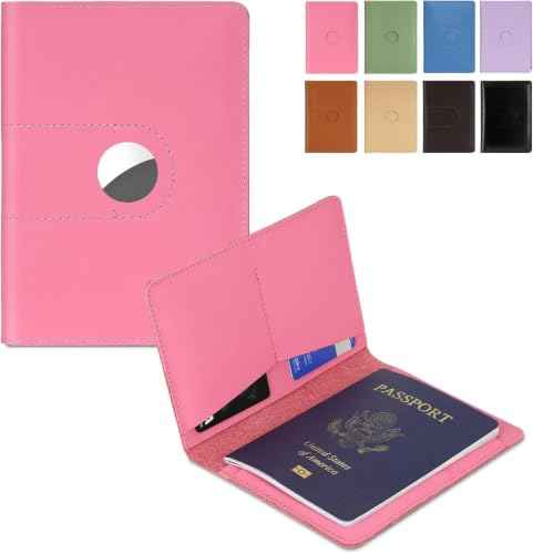 Full Grain Leather Passport Holder Cover for Men and Women Travel