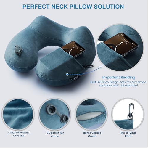Inflatable Travel Neck Pillow