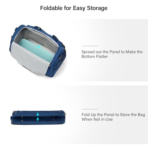 Small Underseat Carry On Luggage Bags for Travel with 10 Pockets