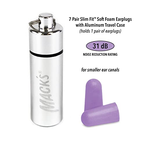 Mack’s Slim Fit Soft Foam Earplugs (14 Count)