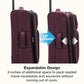 Anzio Softside Expandable Luggage with Spinner Wheels (3 Piece)