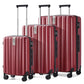 Luggage Sets 3 piece Carry On Luggage with Wheels PC Hard Shell Suitcases Lightweight Checked Tsa Luggage Extra Large Travel Suitcase Woman Men 20 (3 Count)