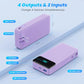 Portable Charger 40800mAh USB C Power Bank with Built
