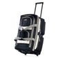33 inch Jumbo Size 8 Pockets Wheeled Rolling Duffel Bag Water Resistant Luggage Lightweight Travel Suitcase with Retractable Handle
