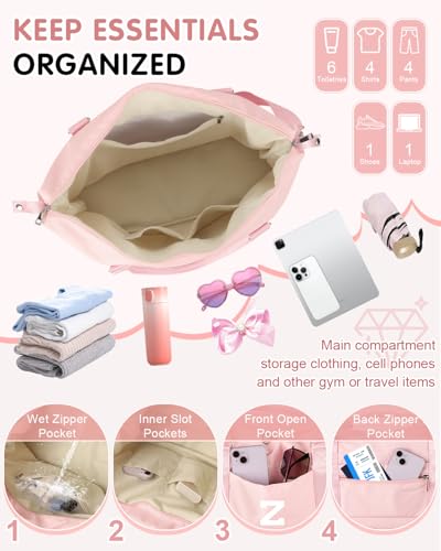 Dance Gym Duffel Bag Gifts for Girls Teen