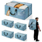 4 Pack Extra Large Moving Bags with Backpack Straps & Handles (4 Count)