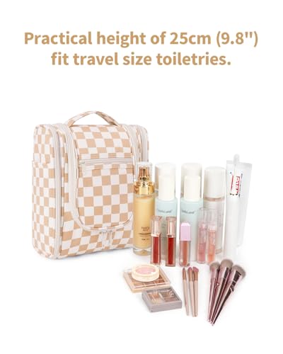 Small Hanging Travel Toiletry Bag for Women