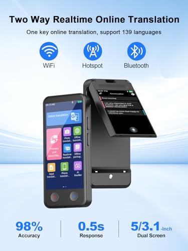 iTour Dual Screen Language Translator Device