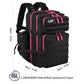 Military Tactical Backpack for Men and Women 45L Army 3 Days Assault Pack Bag Large Rucksack with Molle System Black Red