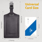2 Pack Luggage Tags for Suitcases Airplane Travel Essentials (2 Count)